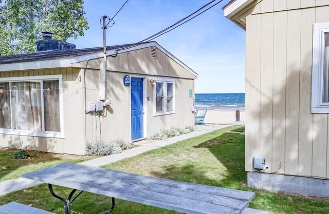 Beachfront cottage on Lake Huron