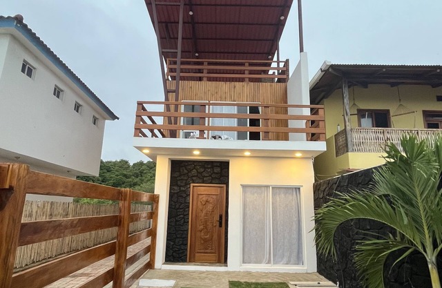 Beachfront, cozy house with incredible views of the ocean and the mangroves.