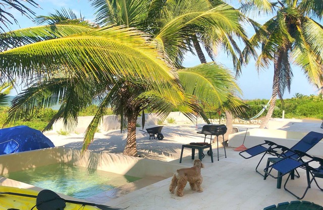 Beachfront House with pool in San Bruno, Progreso