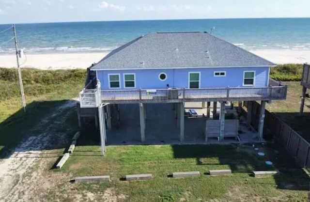Beachfront Living! Multi-Generation Beach Home with 360 Water Views