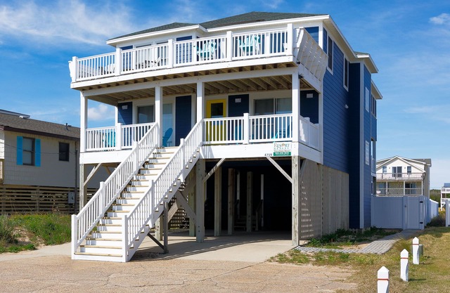 Beachside Paradise con piscina y jacuzzi, a solo 20 pasos de la playa