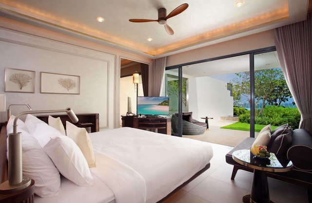 Suite frente a la playa en la planta baja