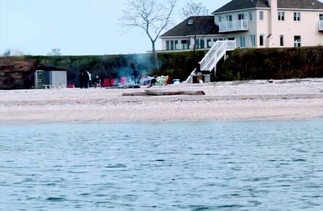 Vacaciones de casa de ensueño en Long Island Sound.
