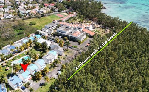 Beachfront Villa near Mont Choisy Beach