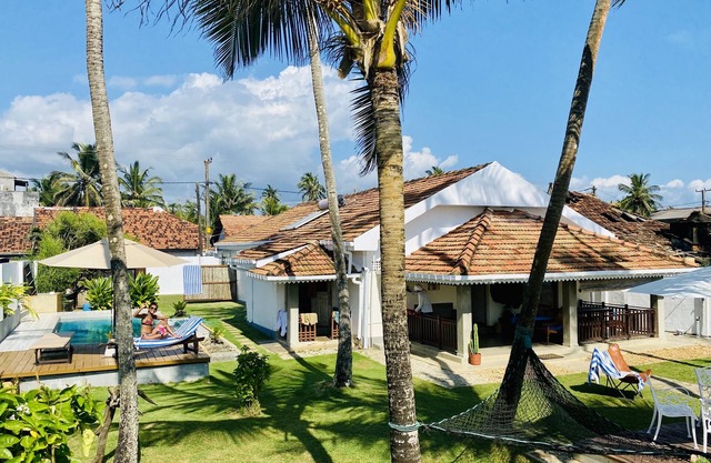 Beachfront Villa with private pool