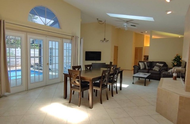 Beachside Pool House with heated pool, Short Walk to the Beach!