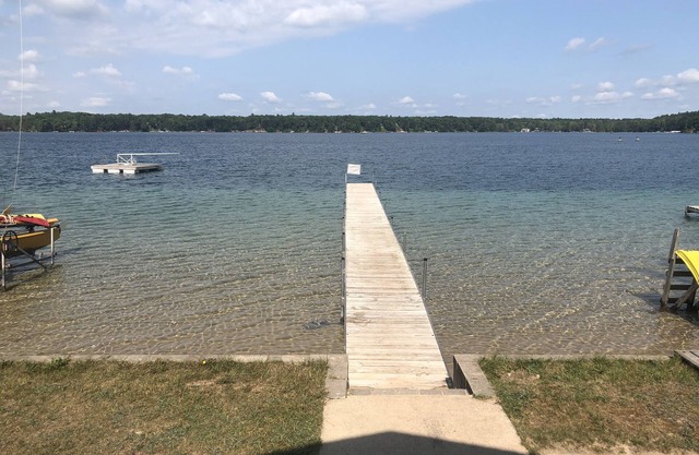 Bear Lake Kalkaska, MI Lakefront with beautiful sandy beach