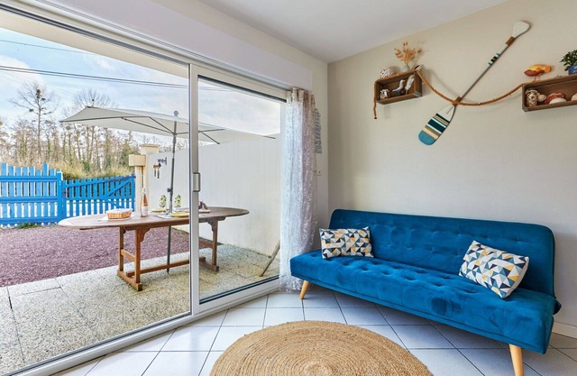 Maravillosa casa de vacaciones privada para 2 personas con WIFI, TV y mascotas permitida