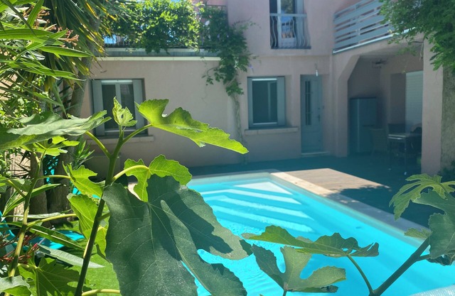 Beautiful air-conditioned house, swimming pool, near the beach (8mn) in Villeneuve Lès Maguelone