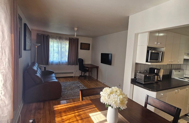 Beautiful 1-bedroom apartment with AC, WiFi & Parking in Sainte-Anne-de-Bellevue