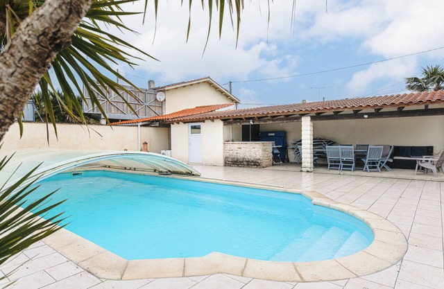 Bella Casa Boyardville con piscina climatizada a 900 m de la playa