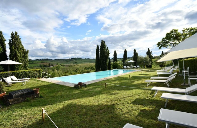 Hermoso apartamento con WIFI, A/C, piscina, TV, mascotas permitida y aparcamiento, cerca de Siena