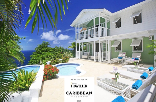 Beautiful 2-bed cliffside villa - Saline Reef