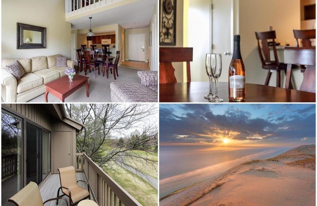 Beautiful 2 King BDR with a Loft Golf Course Condo 5569