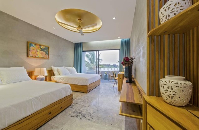 Hermoso apartamento de 3 camas con increíbles vistas al mar y la montaña y un excelente servicio.