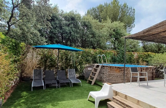Beautiful air-conditioned house, 100m² north of Montpellier in a residential area