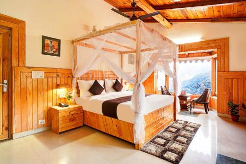BEAUTIFUL AMBIENCE PEACHWOOD HOTEL AND RESORT NAINITAL with #Restaurant #Parking #Mountain View #Hustlefree #noisefree #playingarea #wifi - Near Bohra kot Ram Garh Park- A Premium Hotel In Nainital