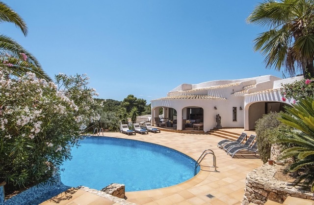Villa bonita y de lujo con piscina privada en Jávea, Costa Blanca, España para 7 personas