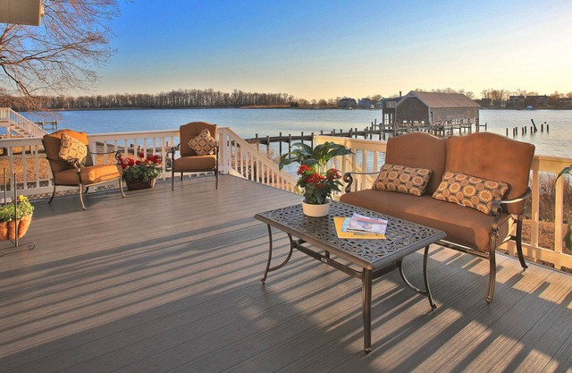 Hermosa casa frente al mar Annapolis duerme 13 en estilo