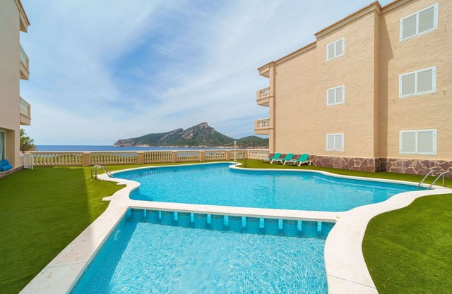 Precioso apartamento para 2 personas con A/C, WIFI, piscina, TV, balcón y aparcamiento