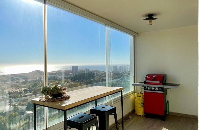 Beautiful apartment in Concón with ocean view