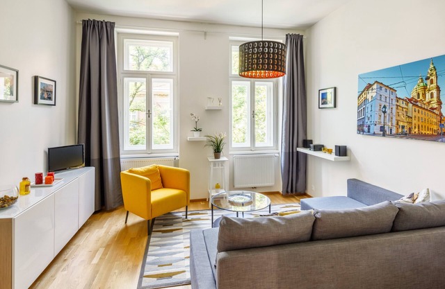 Hermoso apartamento con terraza privada en el centro de Praga