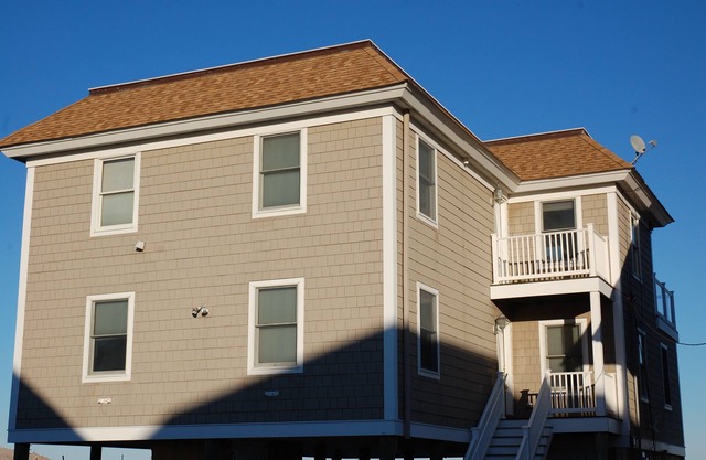 Hermosa casa en la playa en la costa de Jersey