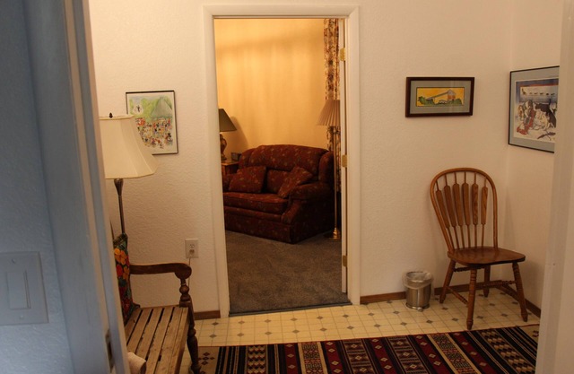 Beautiful bedroom with king bed and large tiled shower, Room 5