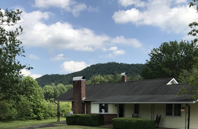Beautiful country home in the heart of the Blue Ridge Mountains hike bike fish