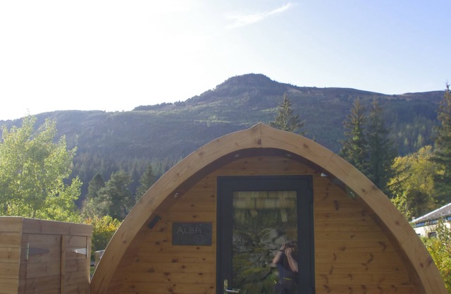 Beautiful en suite self catering pod in Loch Lomond and Trossachs National Park