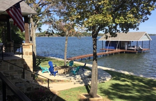 Beautiful gated lakefront home built im 2020
