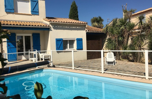 Hermosa casa con jardín, piscina entre mar y Montpellier