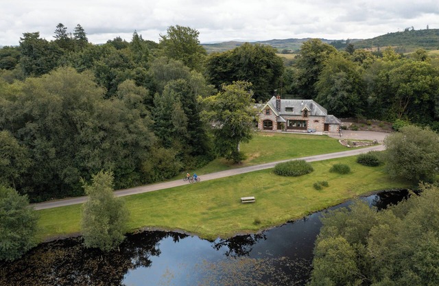 Beautiful house on private estate with hot tub, nature and adventure.