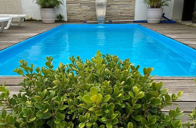 Hermosa casa en el mar una vez al día en Jacaraípe
