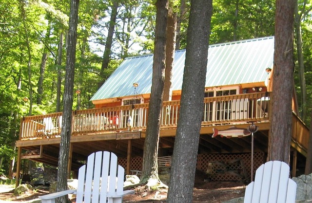 Hermosa isla lugar de vacaciones en el lago Winnipesaukee Plazas 10 Personas