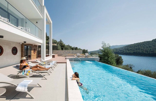 Beautiful Istria Villa | 5 Bedrooms | Villa Labin Waterfront | Stunning Sea Views & Private Heated Swimming Pool | Labin