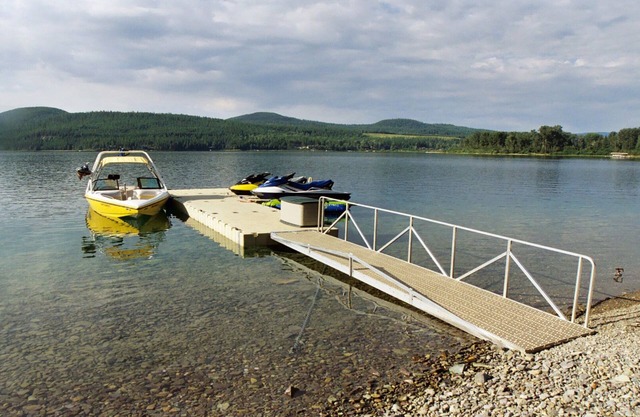 Hermosa casa del lago en Whitefish