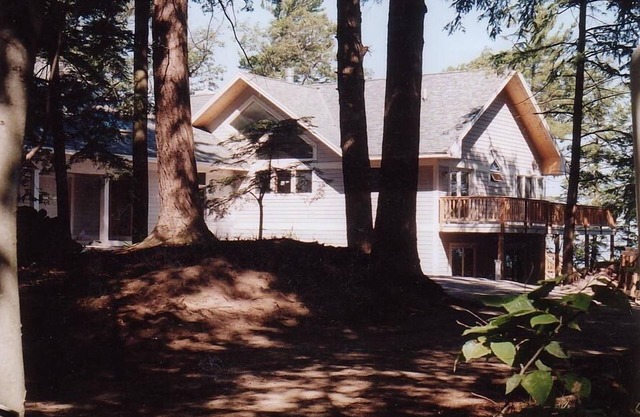 Hermosa cabaña frente al lago Michigan