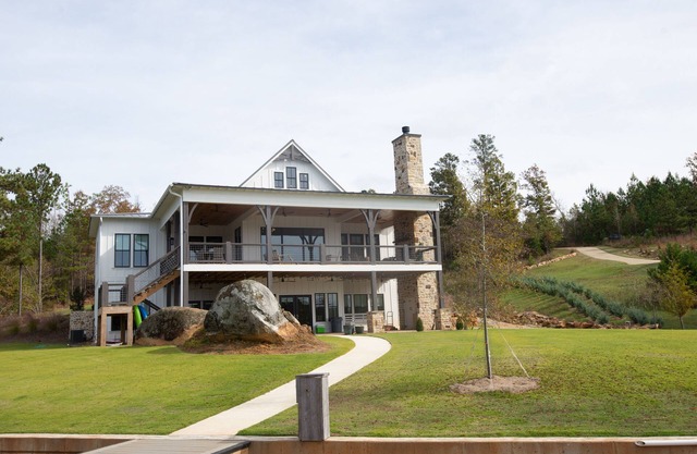 Beautiful Lakefront Home w/ Hot Tub and big water views