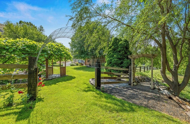 Beautiful LOG 3-bedroom house with WiFi, AC in pleasant White Bird