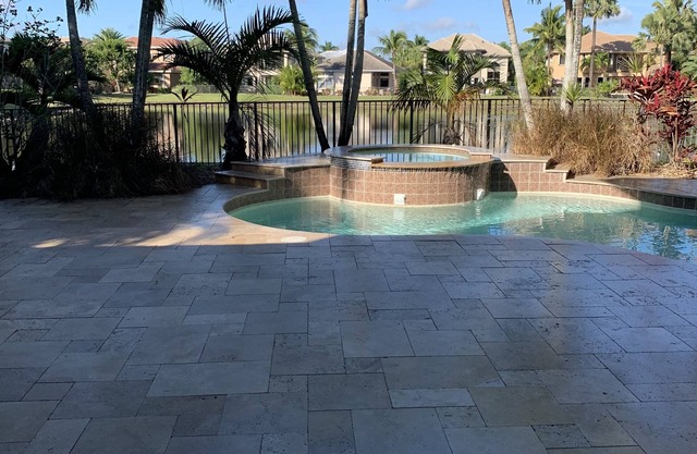 Beautiful luxury home; Cabana Bay bedroom; private access to back patio,