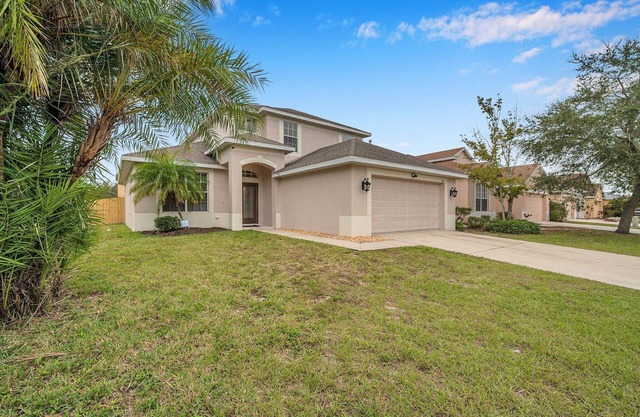 Beautiful modern home with a huge pool in the Tampa Bay Area.