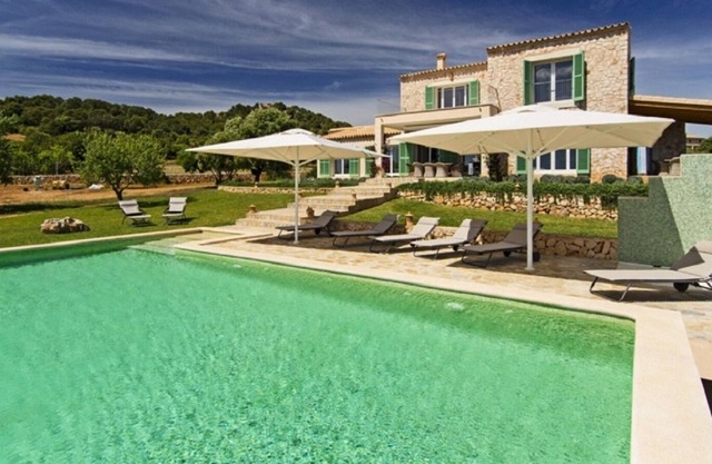 Hermosa finca nueva con mar e isla Cabrera para 10 personas