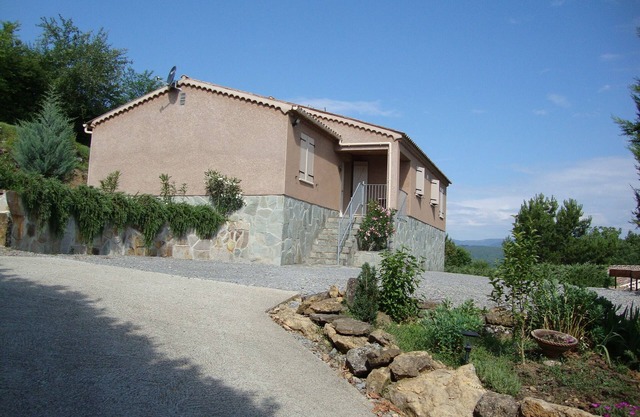 Beautiful newly built house with private pool in the Ardèche