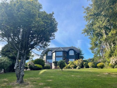 Beautiful Plot Lake and Volcano View