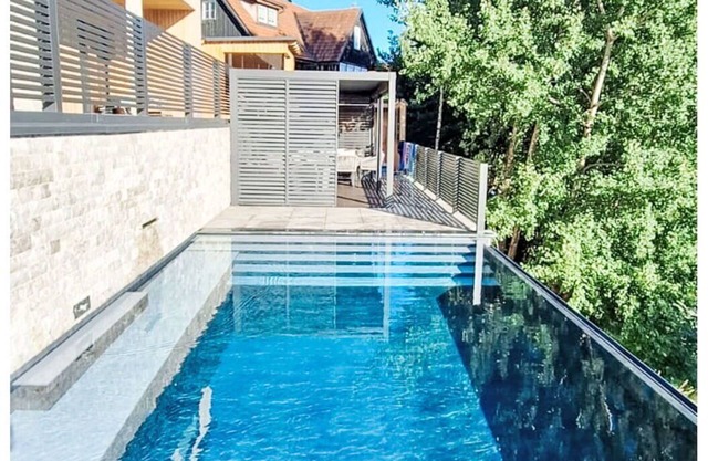 Casa de vacaciones privada con piscina privada, WIFI, TV, patio, vista panorámica, aparcamiento