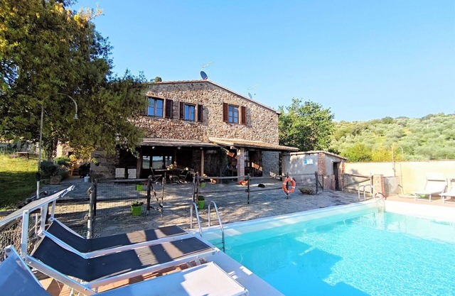 Casa de vacaciones privada con A/C, WIFI, piscina privada, TV, patio, vista panorámica