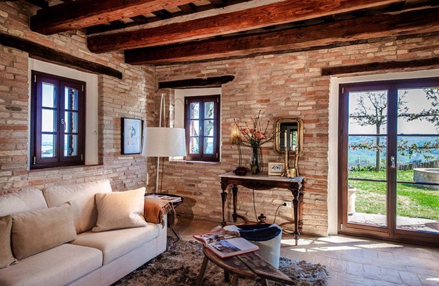 Casa de vacaciones privada con piscina privada, WIFI, TV, patio, vista panorámica, aparcamiento