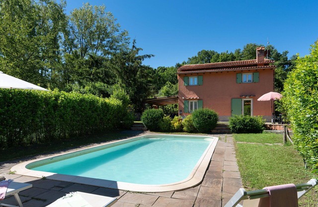 Casa de vacaciones privada con A/C, piscina privada, WIFI, TV, patio, vista panorámica