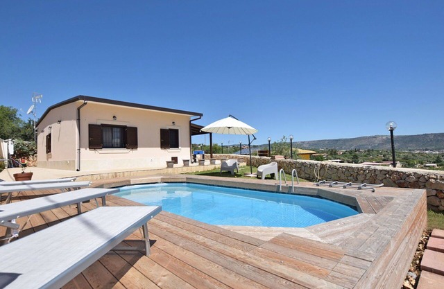 Casa de vacaciones privada con piscina privada, A/C, WIFI, TV, terraza, vista panorámica